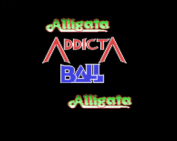 Addicta Ball Title Screen